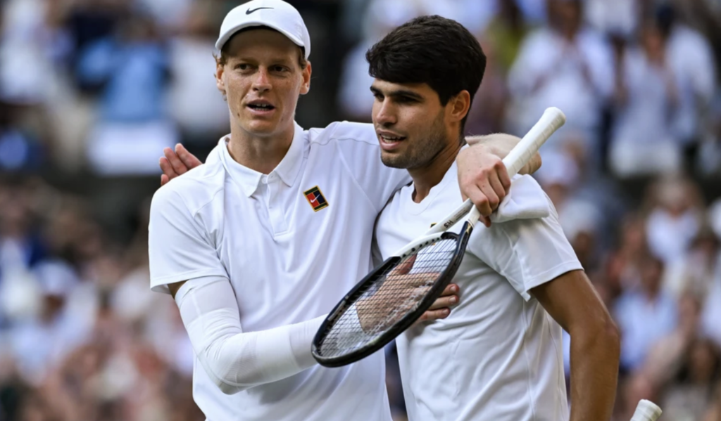 alcaraz y sinner wimbledon