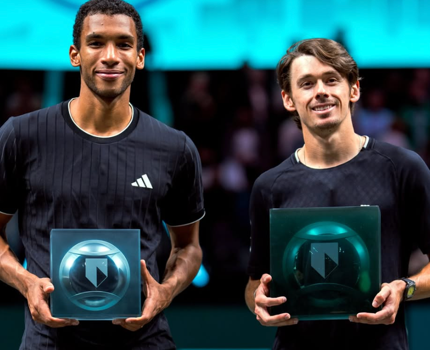 De Miñaur vs Auger Aliassime Roterdam 26